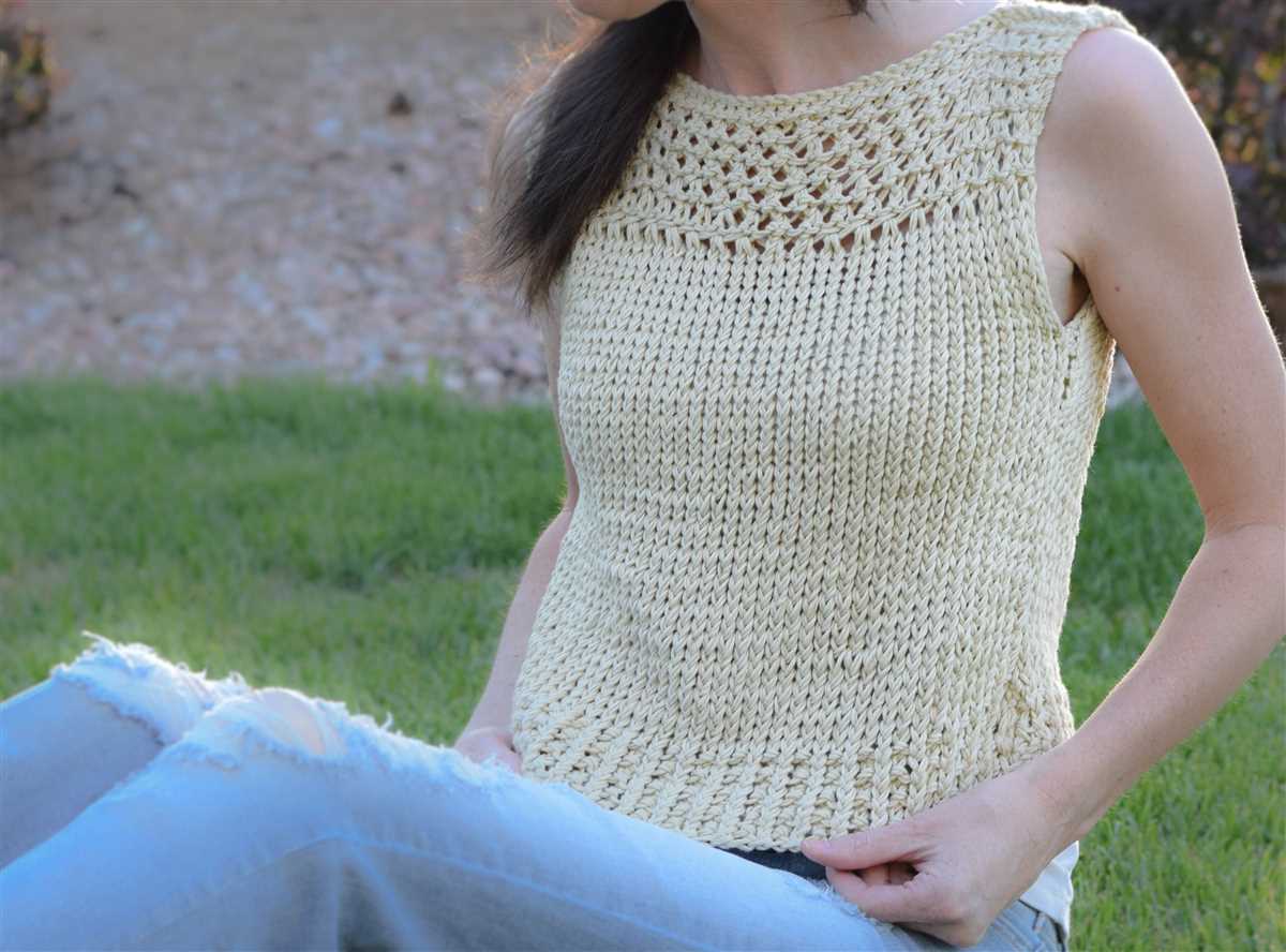 Knit top pattern