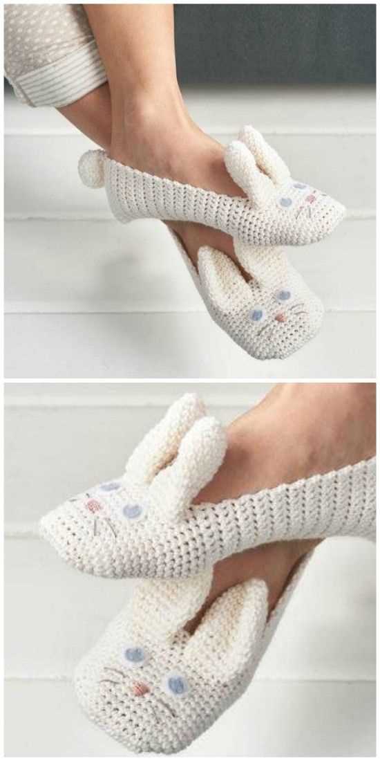 Knitted animal slippers patterns