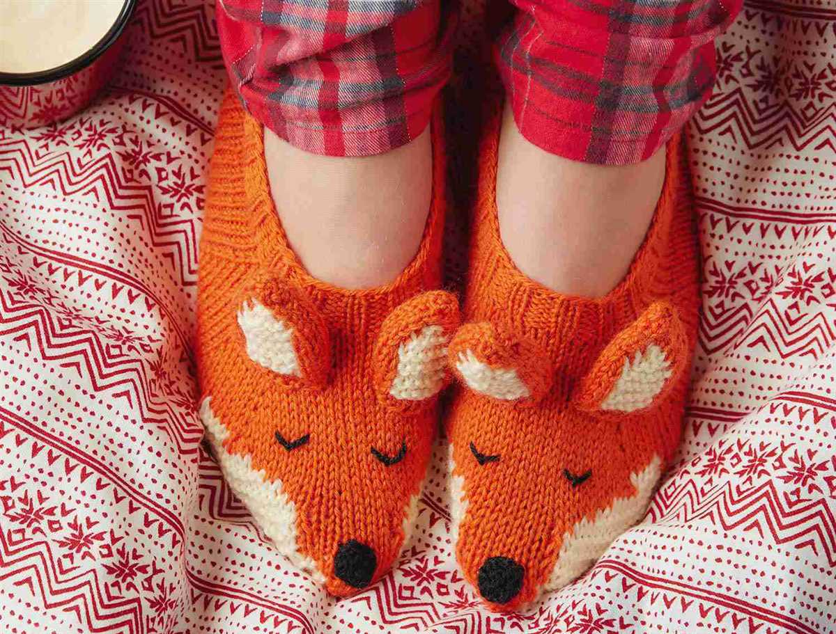 Knitted animal slippers patterns