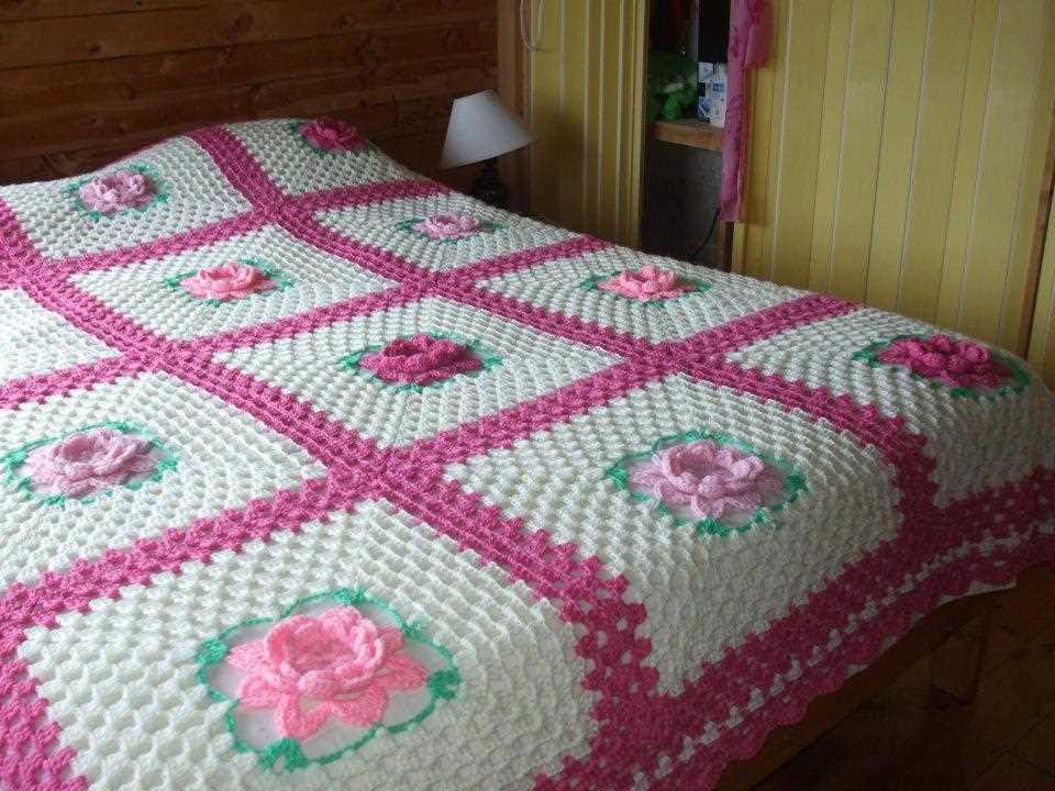 Knitted bedspread patterns free