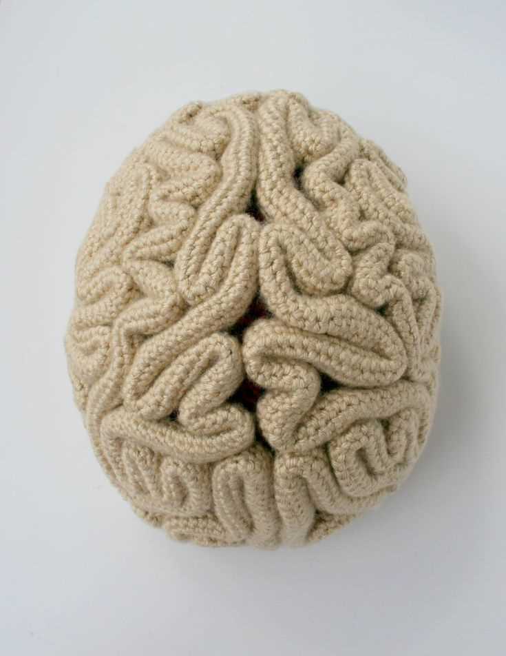 Knitted brain hat pattern free