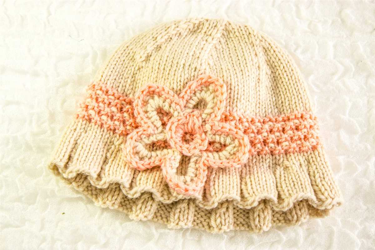 Knitted cloche pattern