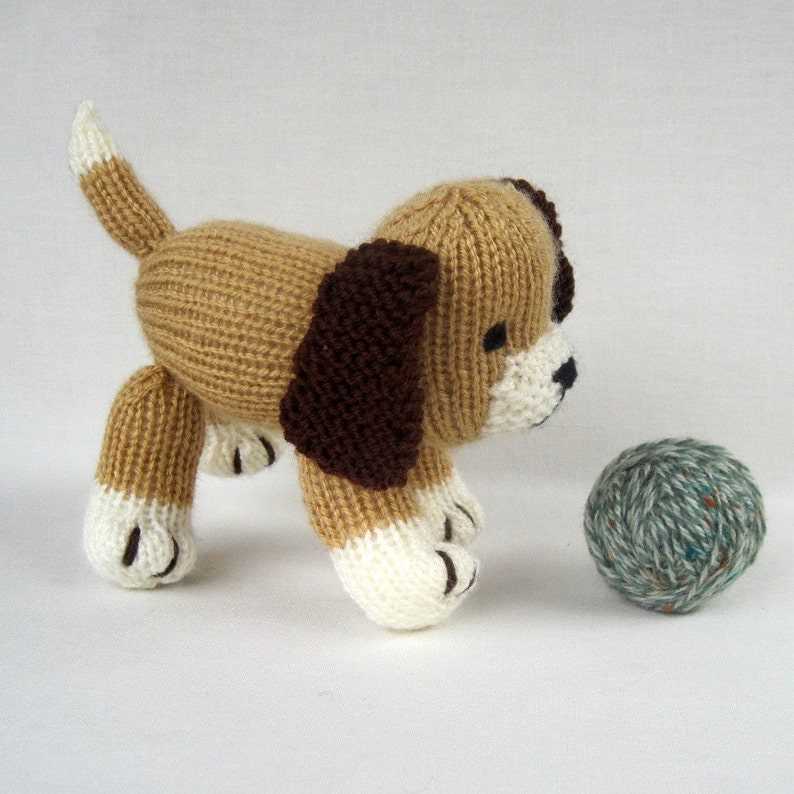 Knitted dog toy dog knitting patterns free