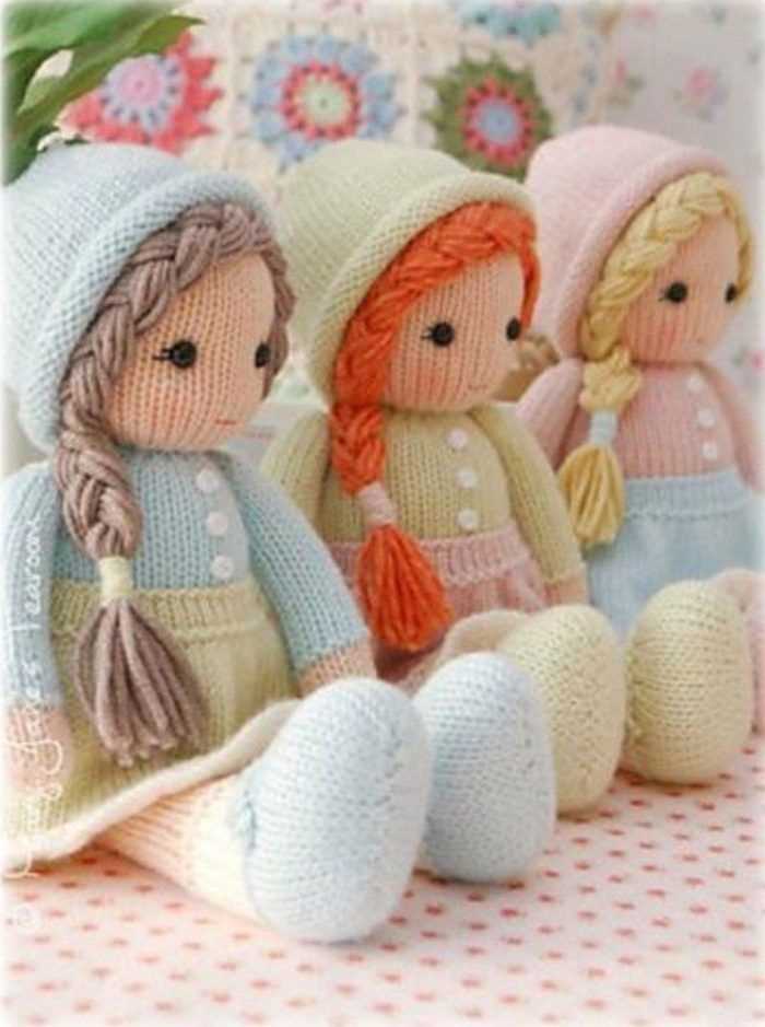 Knitted doll pattern free