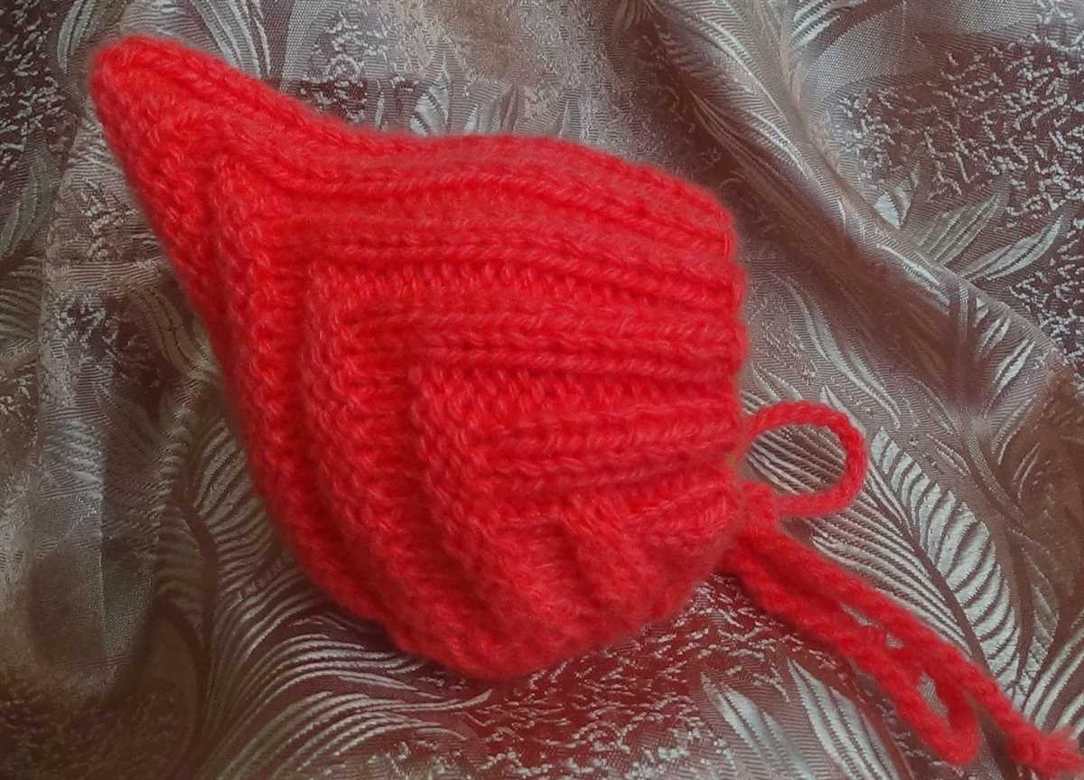 Knitted elf ears pattern