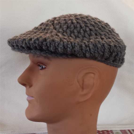 Knitted flat cap pattern