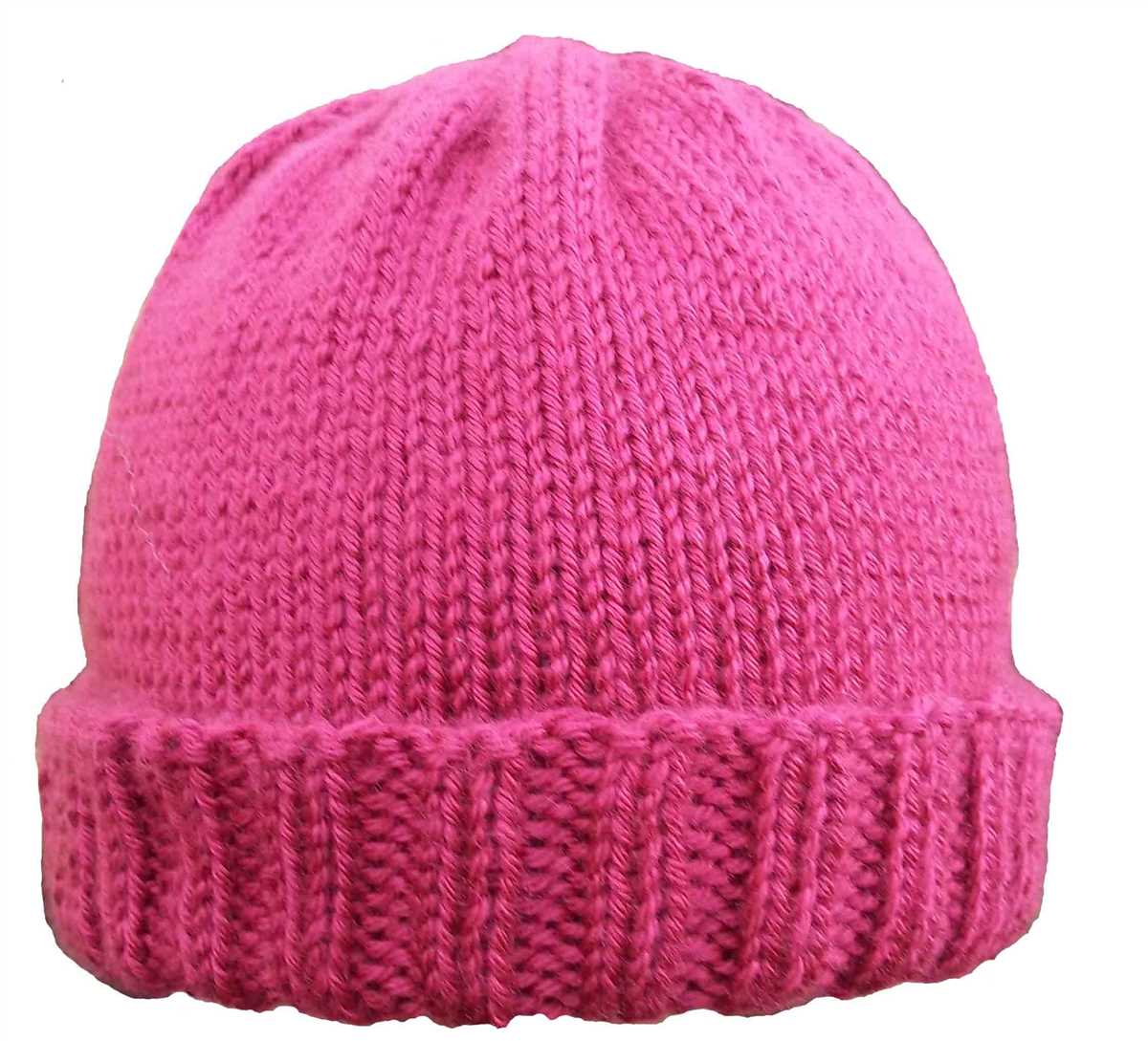 Knitted hat pattern