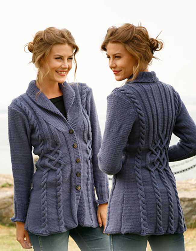 Knitted jacket patterns free womens