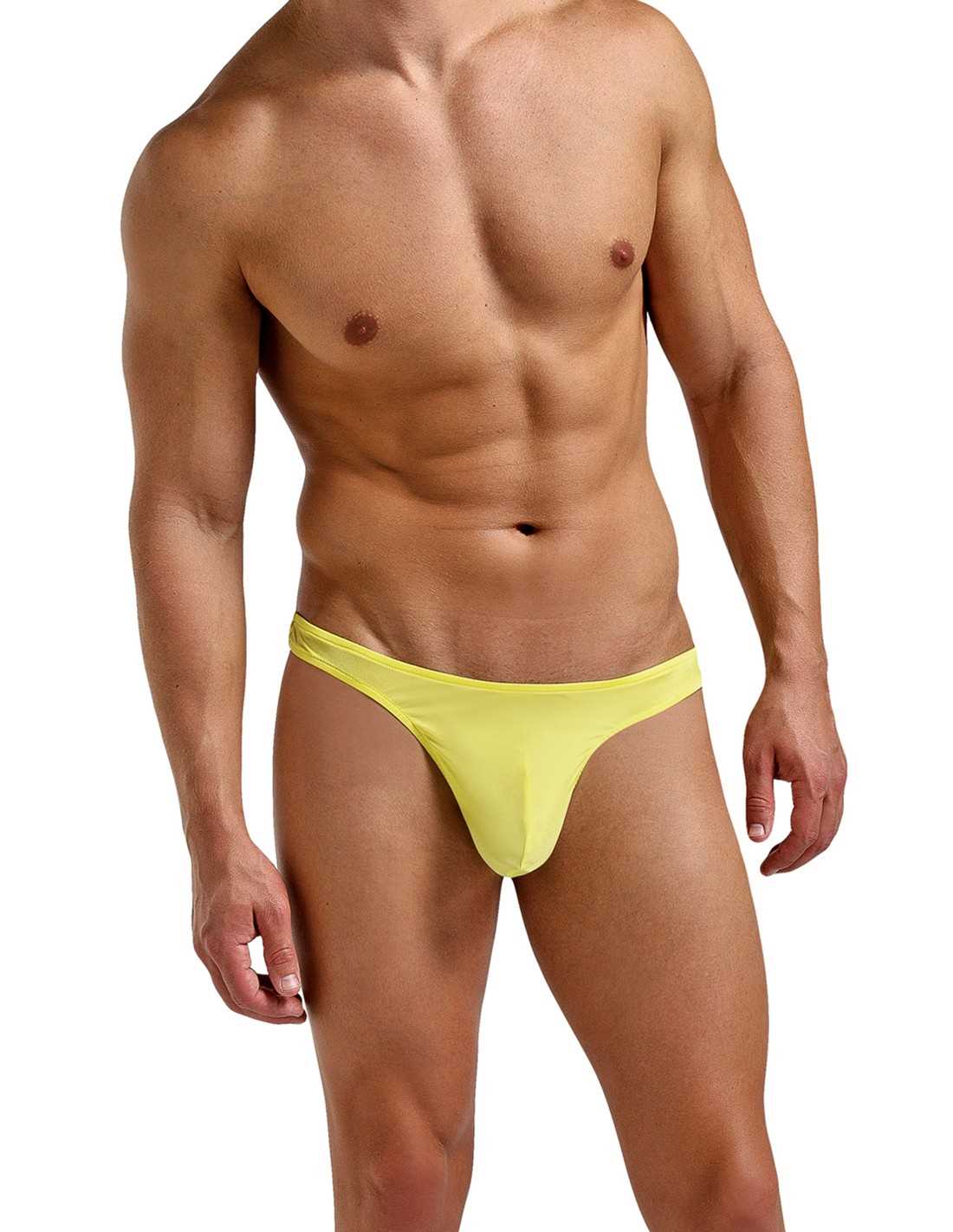 Knitted mens thong pattern