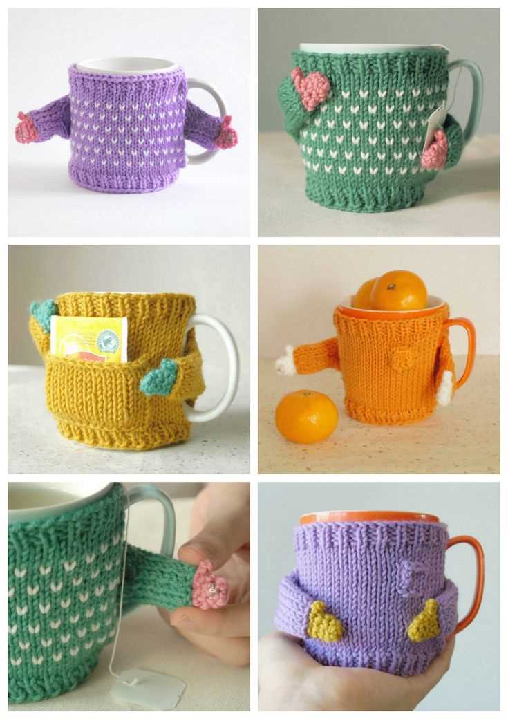 Knitted mug sweater pattern