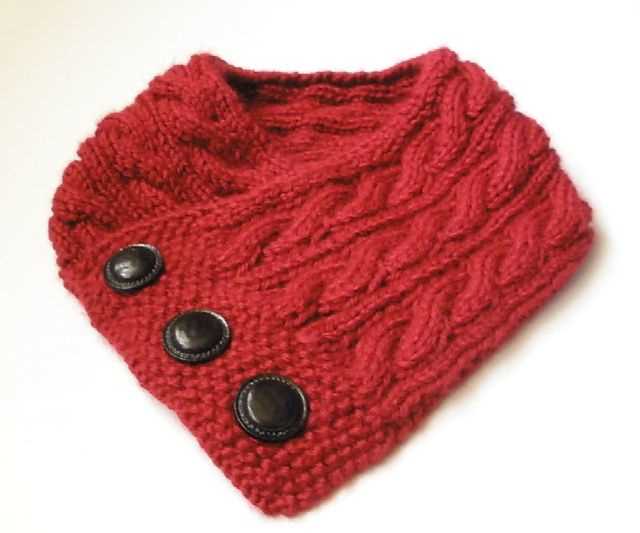 Knitted nipple warmers pattern