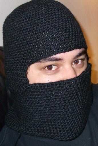 Knitted ski mask pattern free