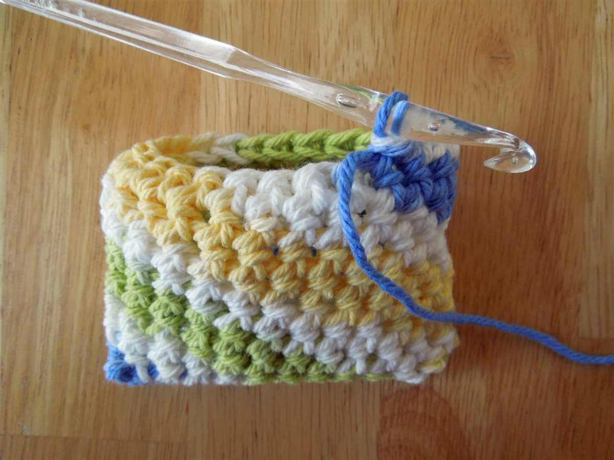 Knitted soap saver bag pattern