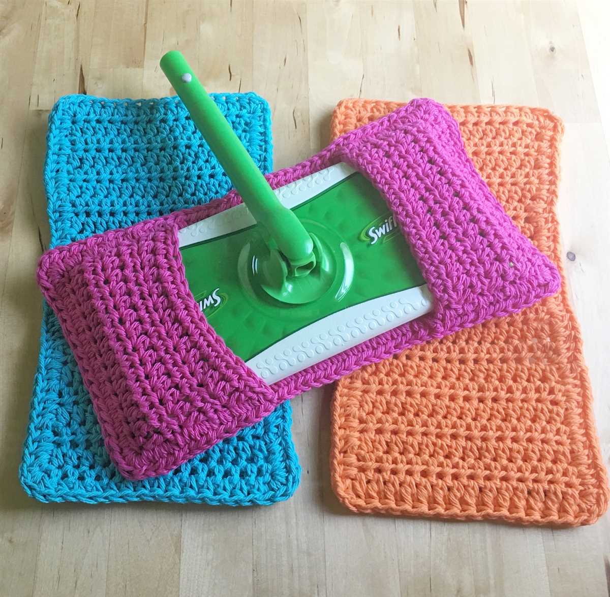 Knitted swiffer cover pattern