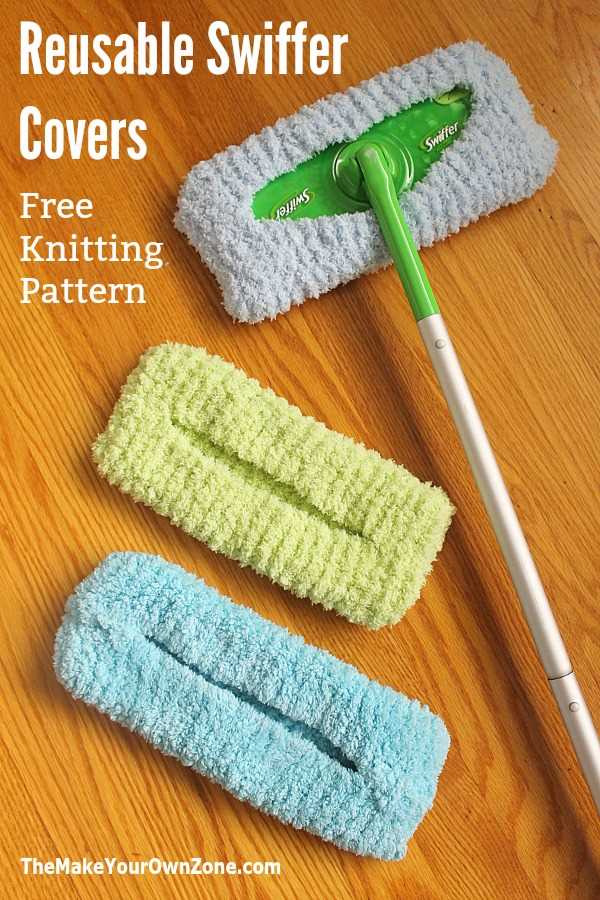 Knitted swiffer cover pattern