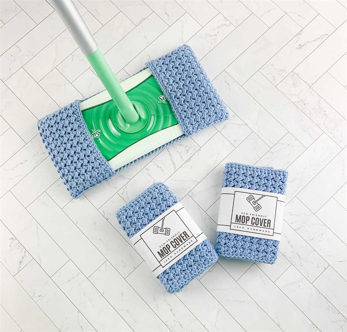 Knitted swiffer cover pattern