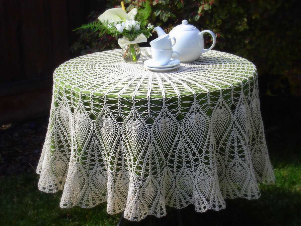 Knitted tablecloth patterns free