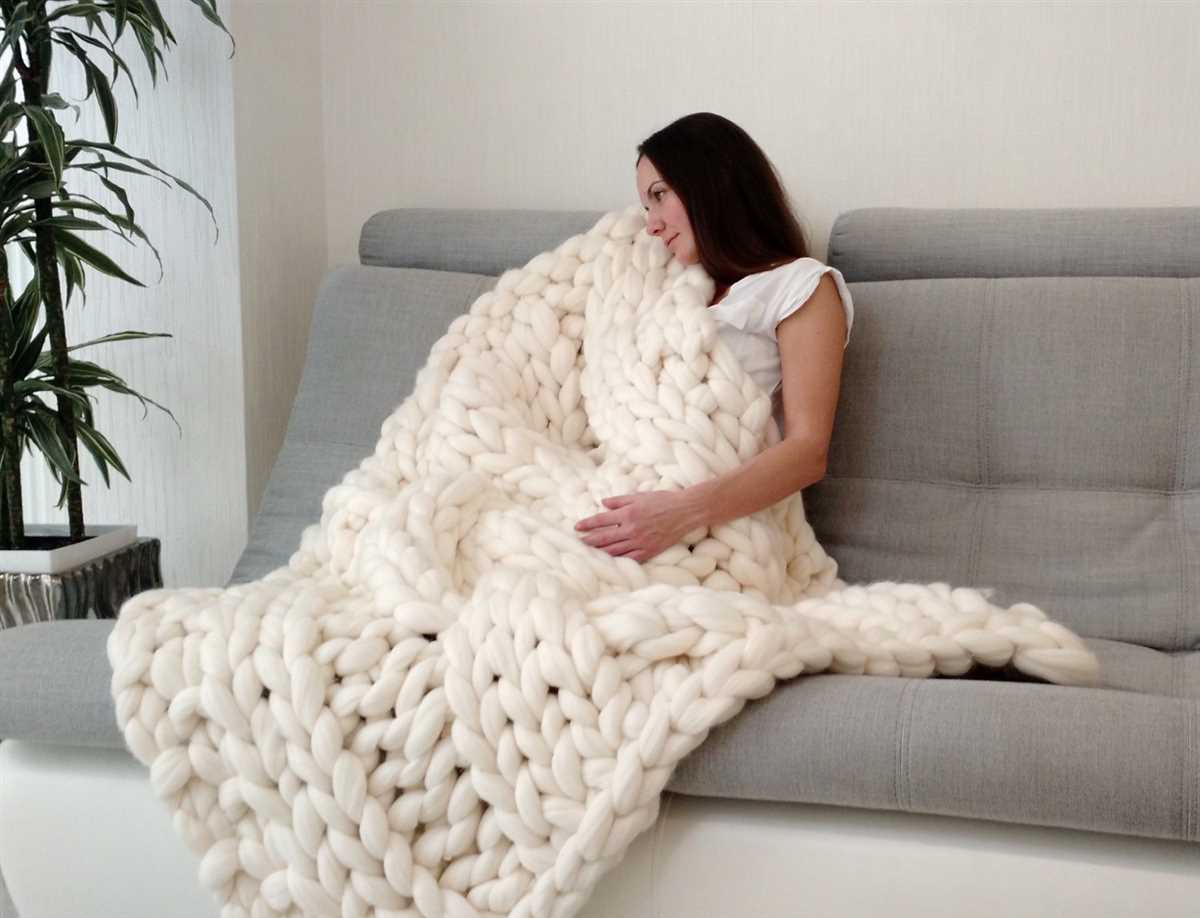 Knitted wedding blanket pattern