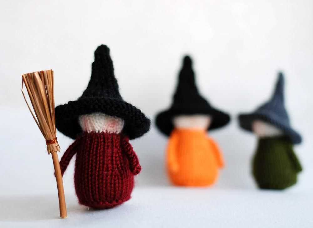 Knitted witch hat pattern free