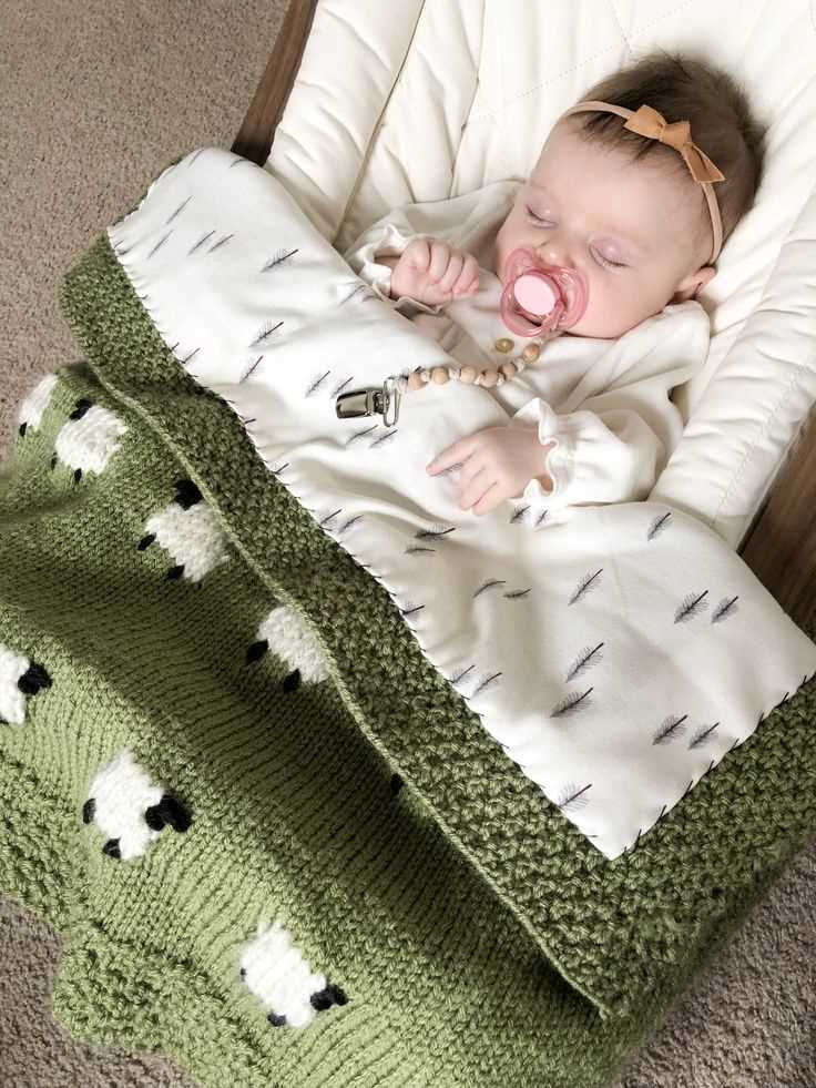 Knitted baby blanket patterns