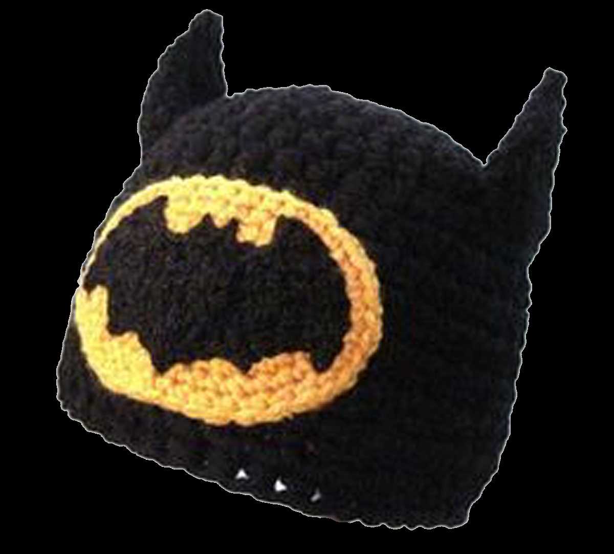 Knitted batman hat pattern free