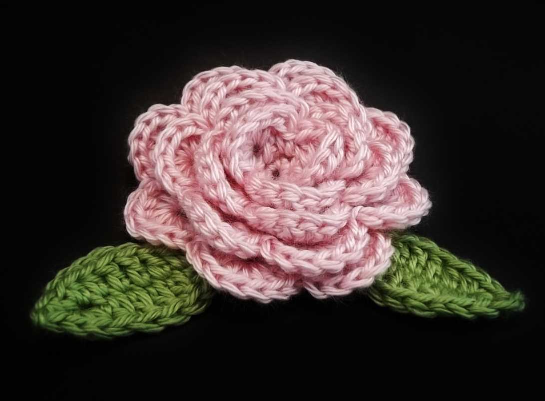 Knitted crochet headband pattern