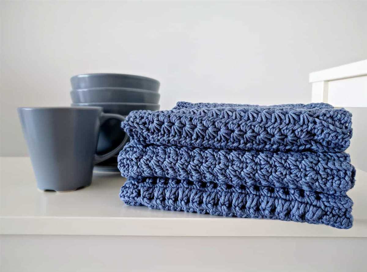 Knitted dish towel patterns free