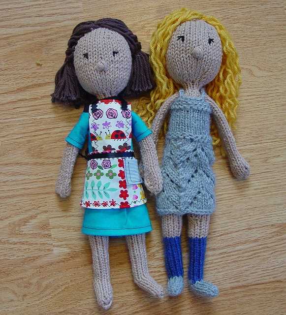 Knitted doll pattern free