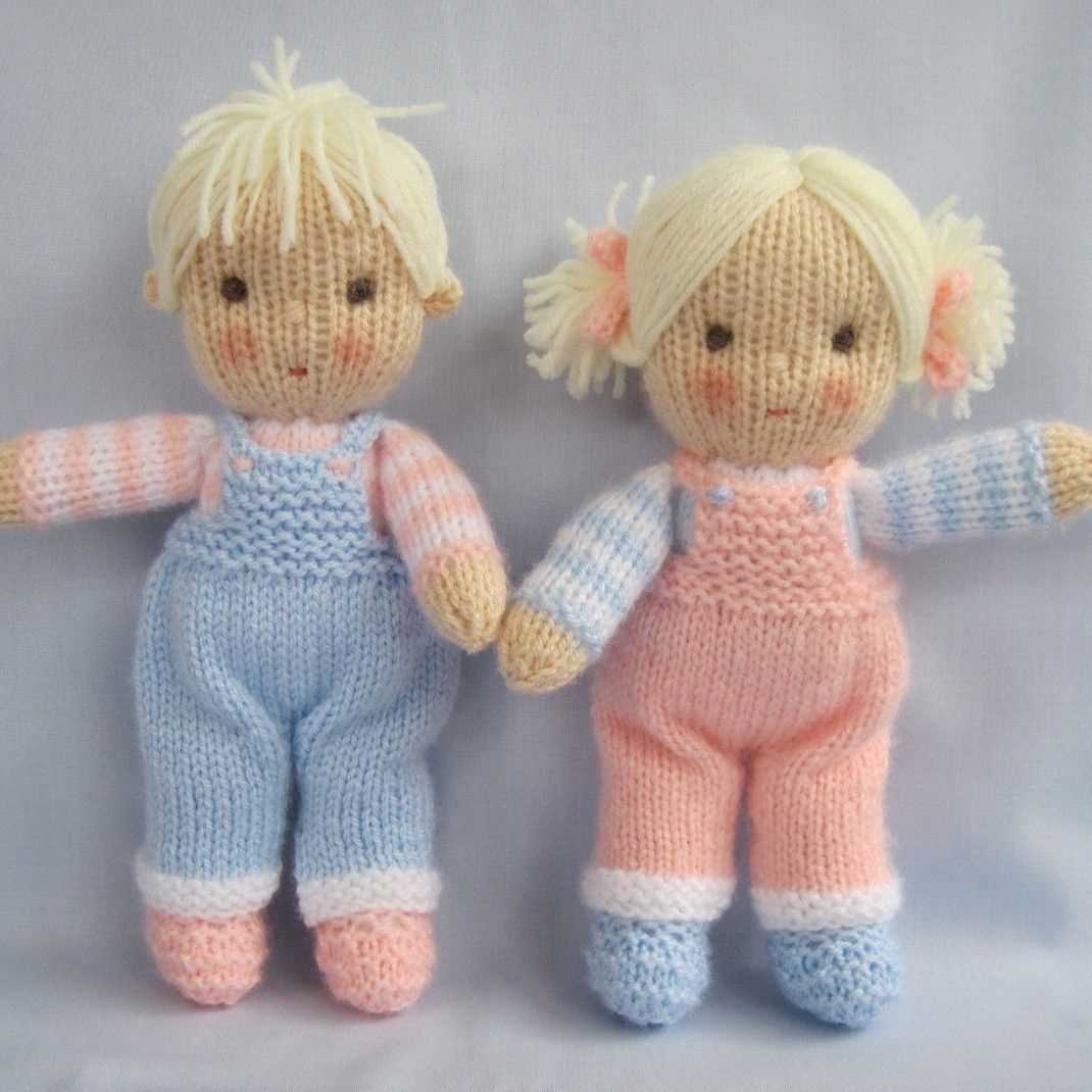 Knitted doll pattern free