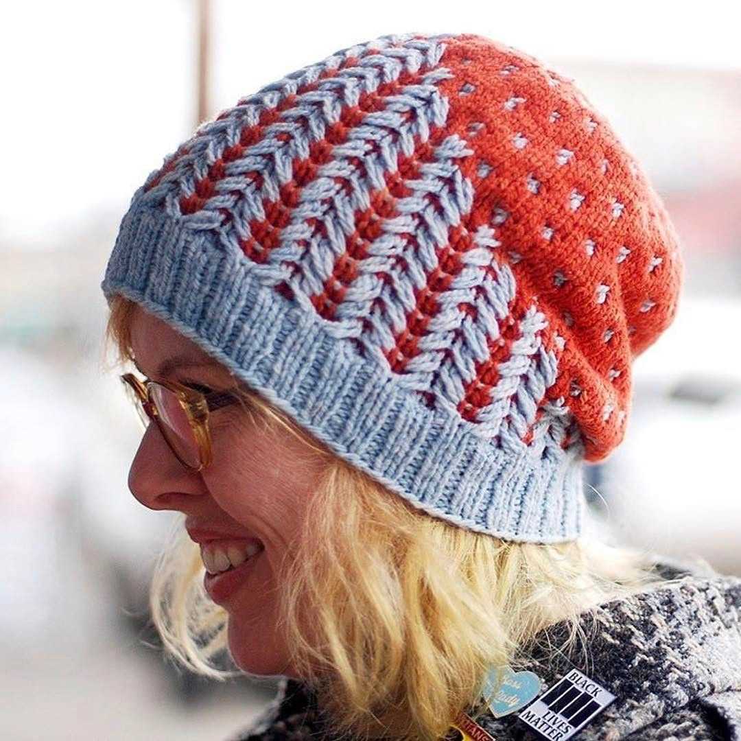 Knitted hat pattern