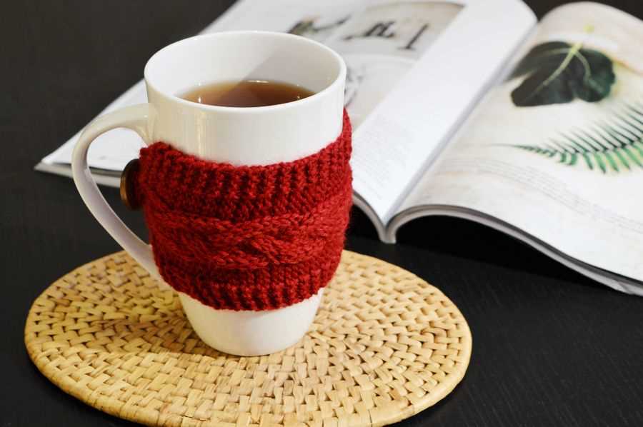 Knitted mug cozy patterns free