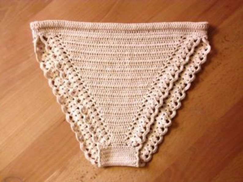 Knitted panties pattern