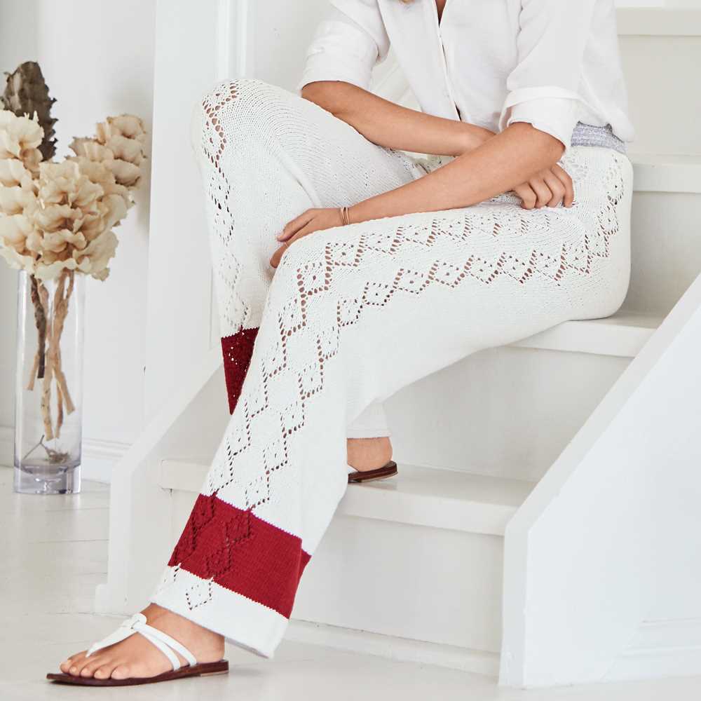 Knitted pants pattern