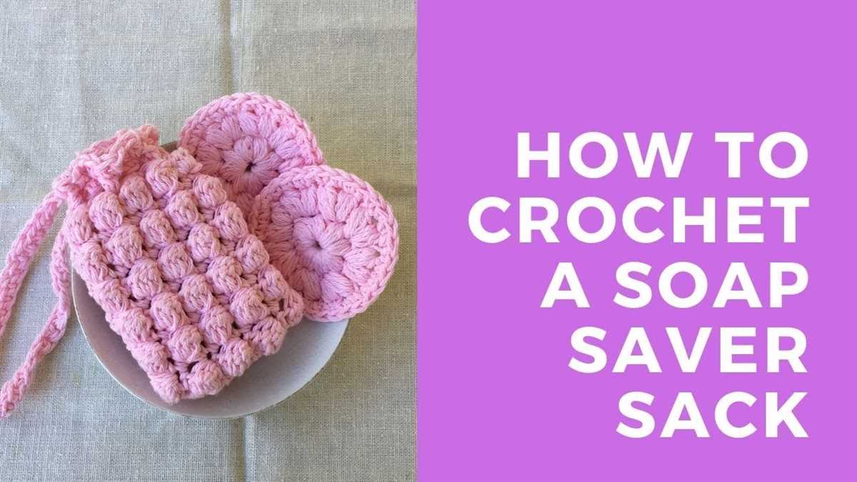 Knitted soap saver free pattern