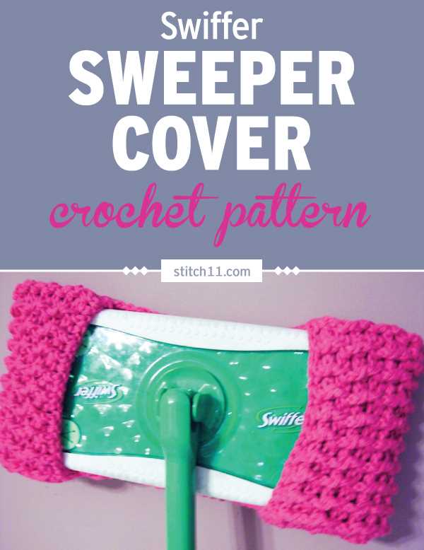 Knitted swiffer cover pattern