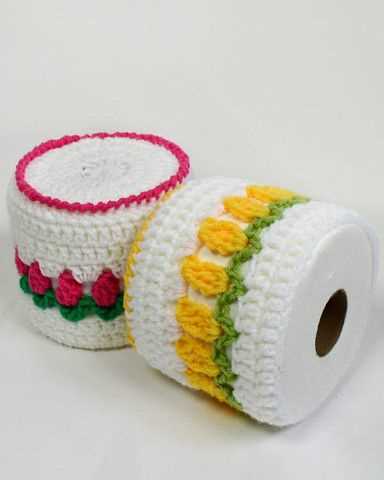 Knitted toilet roll cover pattern free