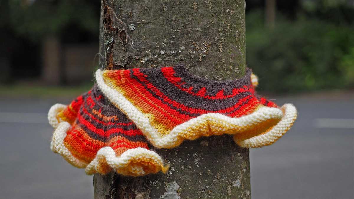 Knitted village patterns