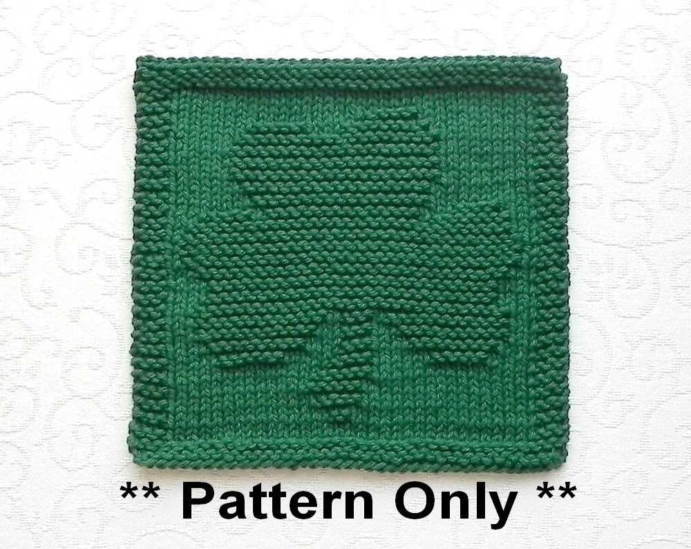 Knitted wash cloth patterns