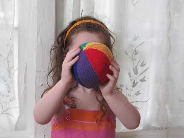 Knitting a ball free pattern