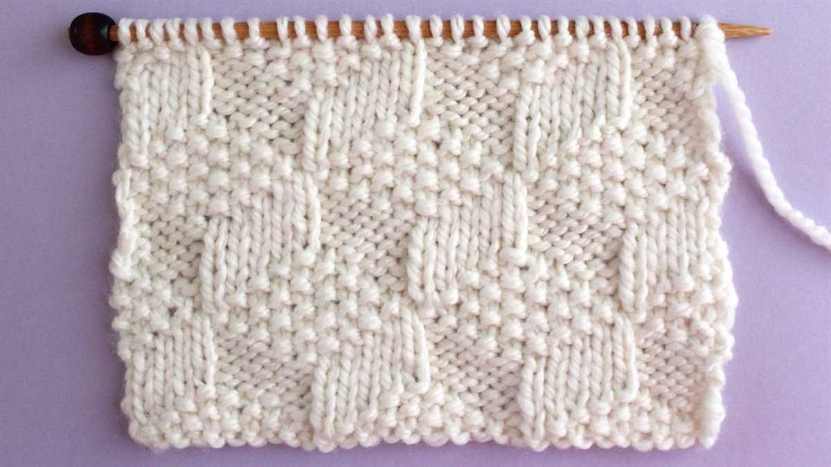 Knitting blocks patterns