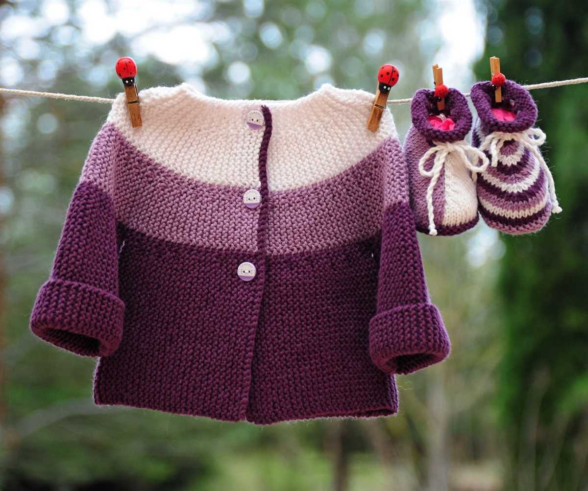 Knitting clothes patterns