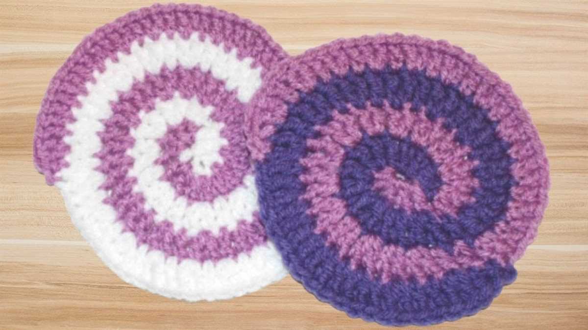 Knitting coaster patterns