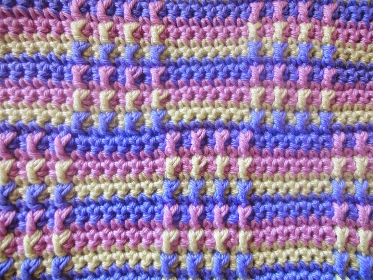 Knitting multicolor patterns