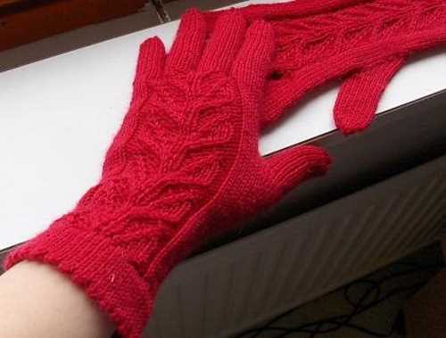 Knitting pattern arm warmers