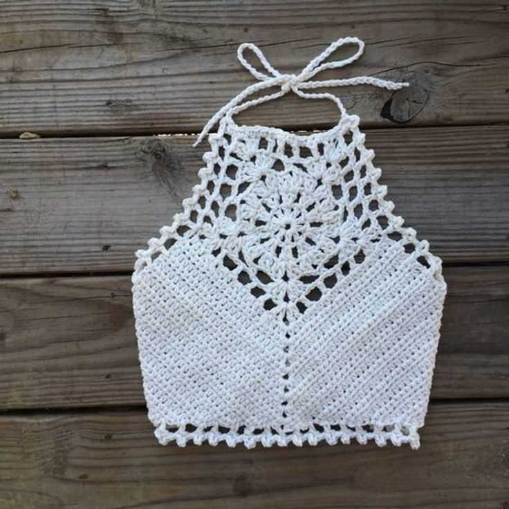 Knitting pattern bralette