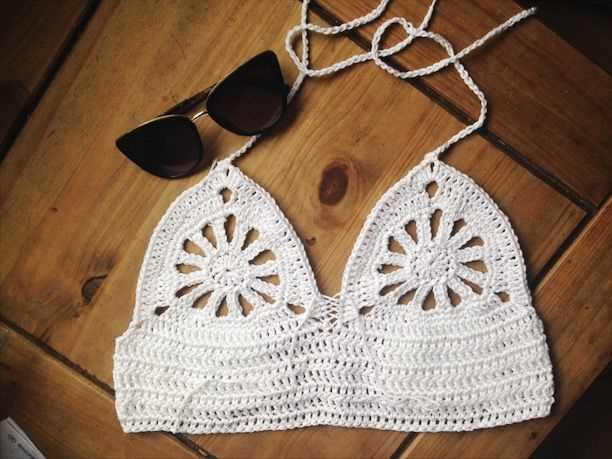 Knitting pattern bralette