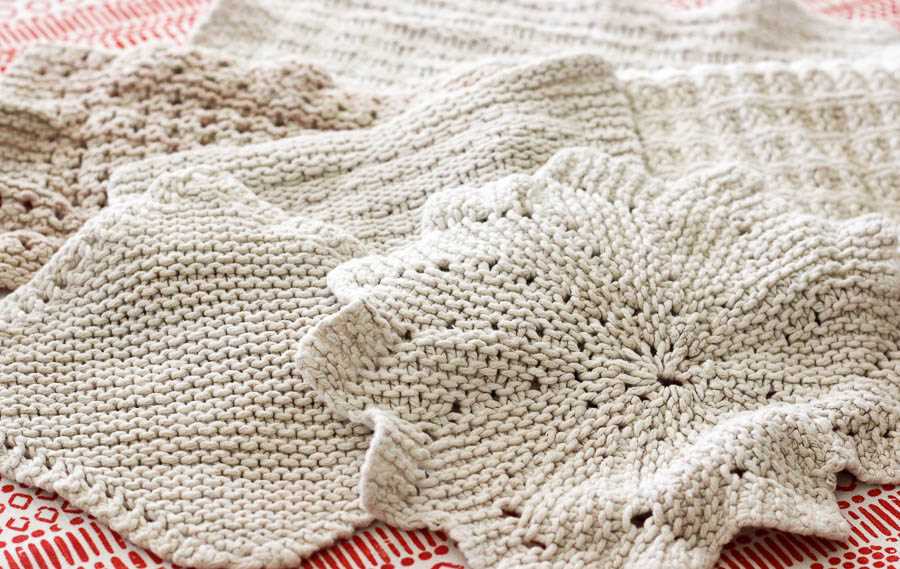 Knitting pattern for cotton dishcloth