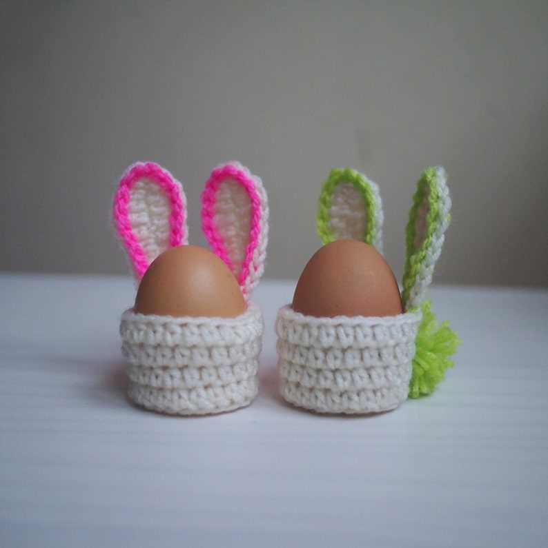 Knitting pattern for easter bunny egg cosy