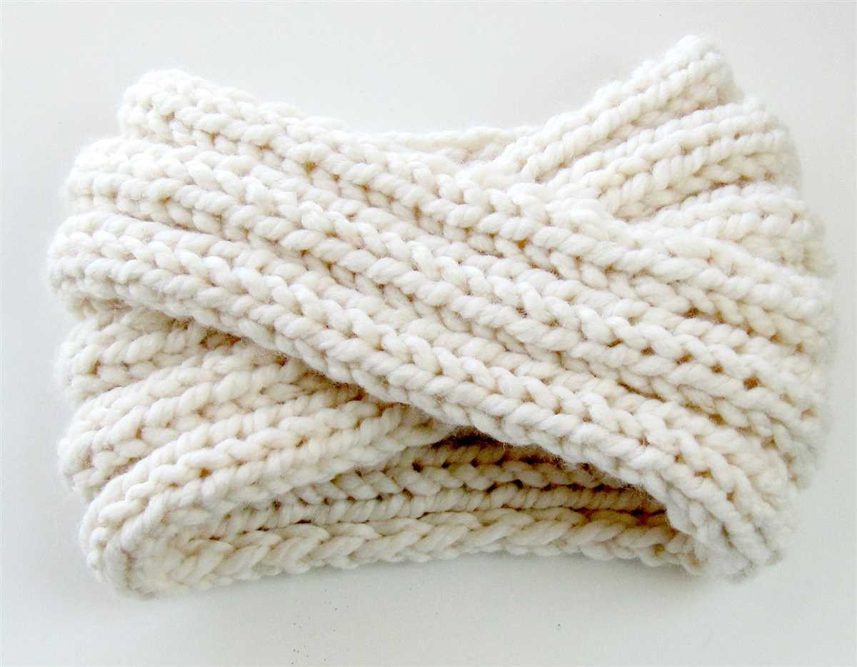 Knitting pattern for headband ear warmer uk