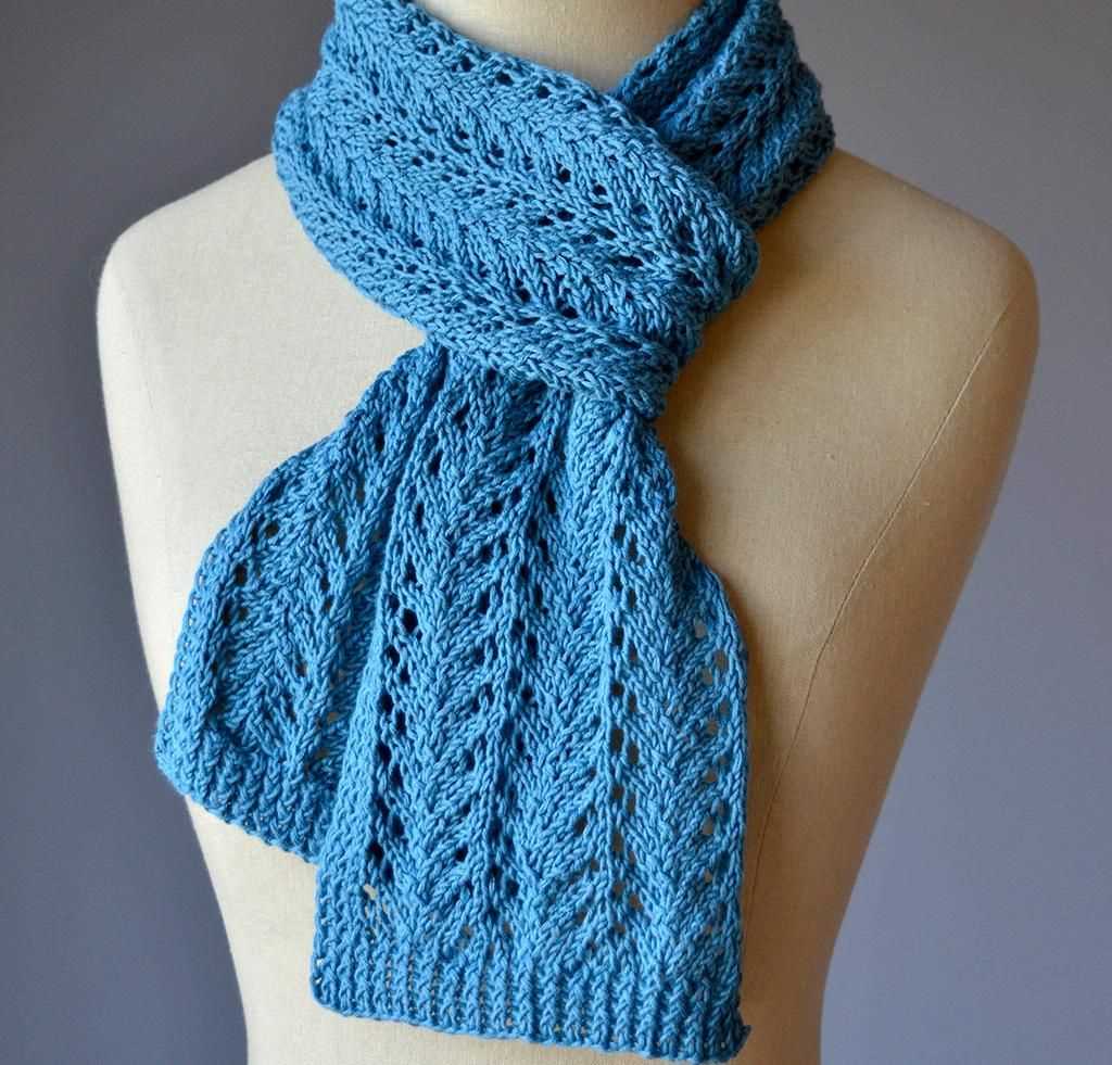 Knitting pattern for scarf free